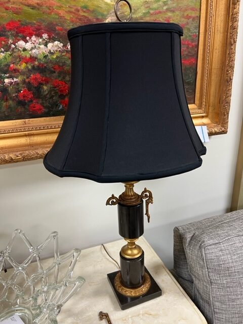 Black Marble Lamp Southern Comforts Fine Furniture Consignments Inc