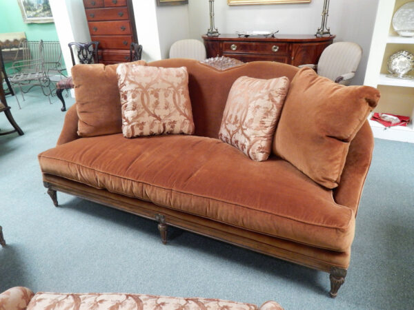 Tight Double Camel Back Sofa From Jeffco