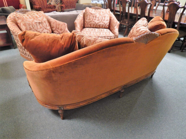 Tight Double Camel Back Sofa From Jeffco - Image 2