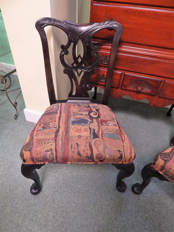 Solid Mahogany Centennial Chippendale Chair - Image 4