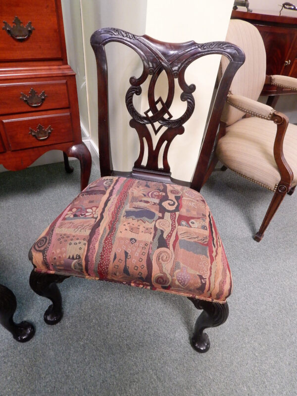 Solid Mahogany Centennial Chippendale Chair - Image 3