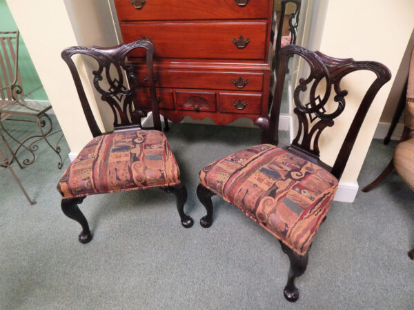 Solid Mahogany Centennial Chippendale Chair