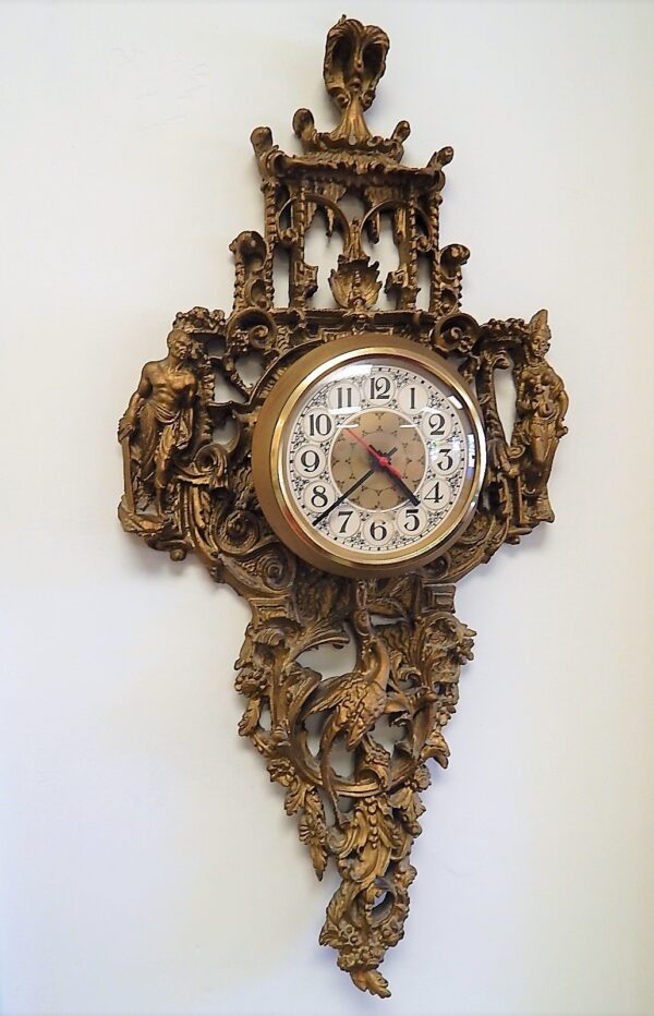 Ornate Carved Clock