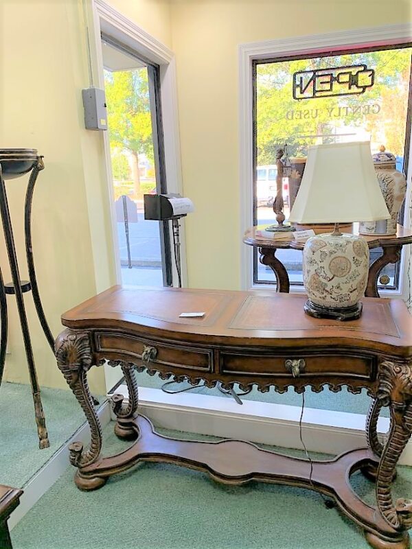 Carved Console Table