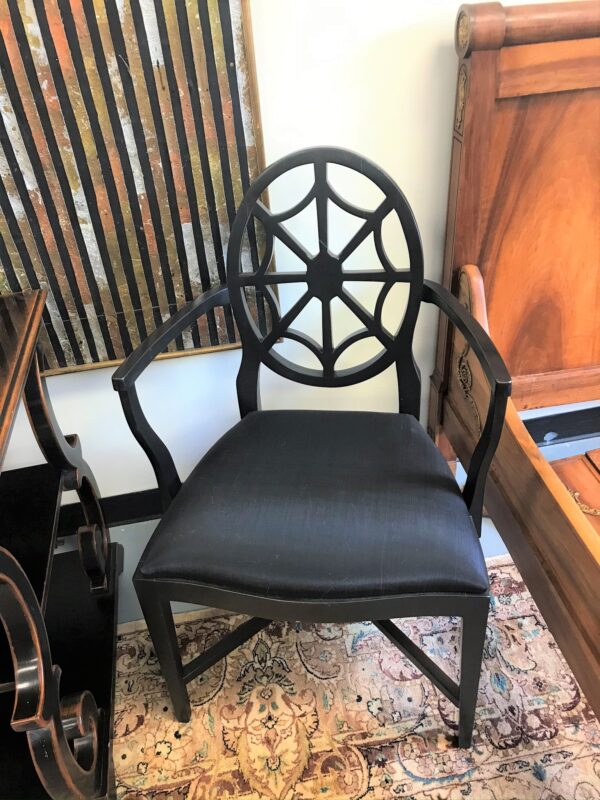 Pair of Modern Black Chairs