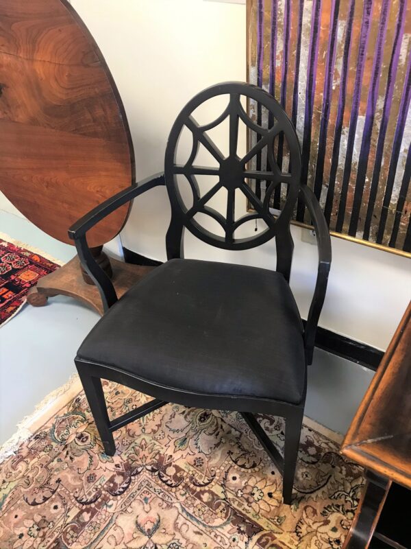 Pair of Modern Black Chairs - Image 2