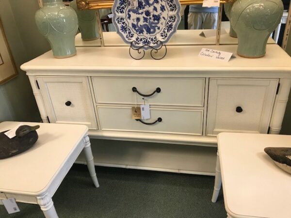 Panama Jack White Buffet Table