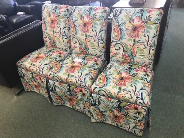 4 Chairs - Floral