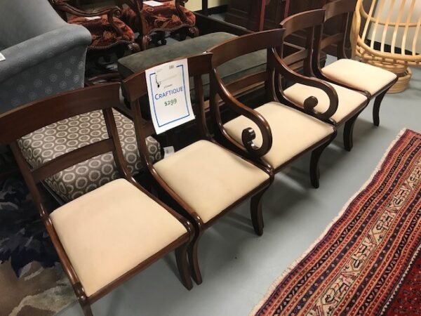 Set of 5 Craftique Chairs