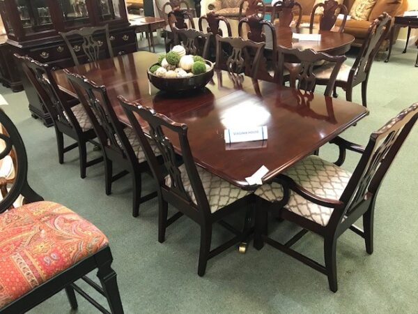 Virginia House Dining Table +  8 Chairs