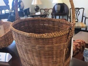 Handmade Basket in Stock Image