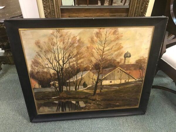 John Franke Signed Painting