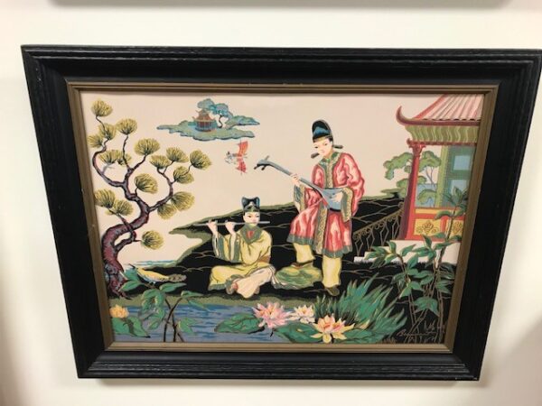 Pair of Oriental Paintings