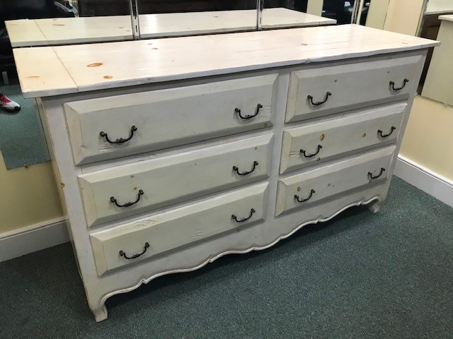 Painted Rustic Dresser Southern Comforts Fine Furniture Consignments   17 1 