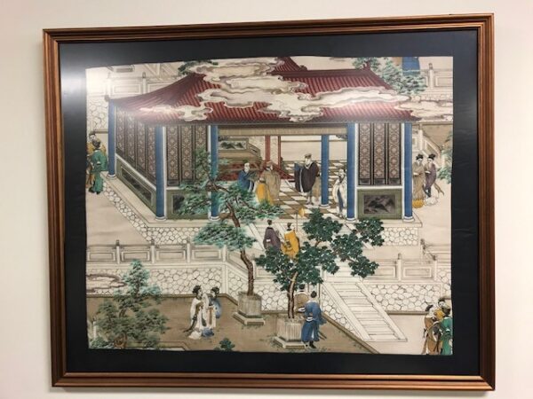 Framed Asian Print