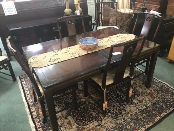 Dining Room Table + Chair + Buffet