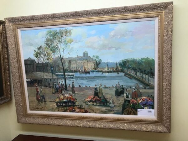 Henson Large Oil Painting