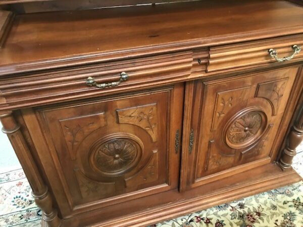 19th Century Cupboard with Reeded Columns - Image 4