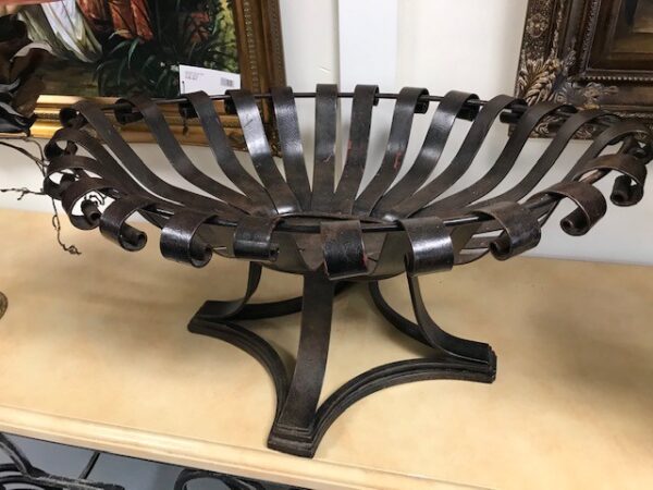 Wrought Iron Compote