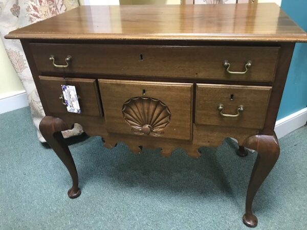 Shell Carved Chippendale Lowboy