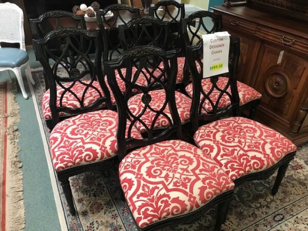 Dining Room Designer Chairs - 8 Available