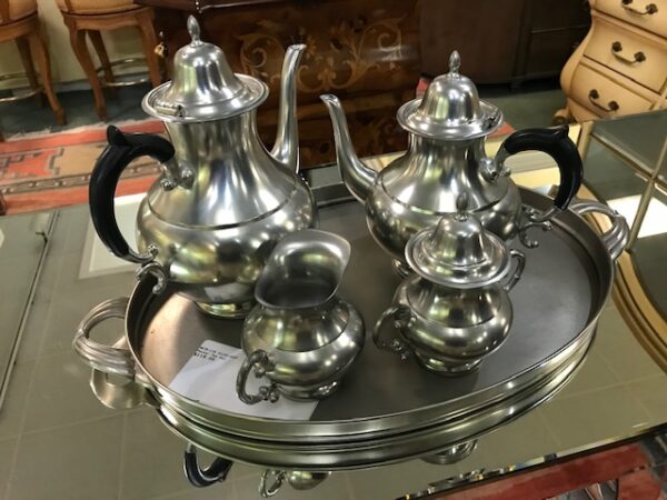 Pewter Tea Set