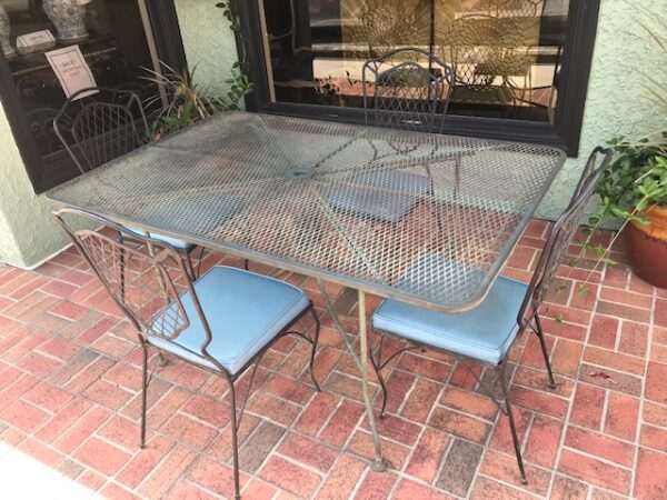 Wrought Iron Patio Set