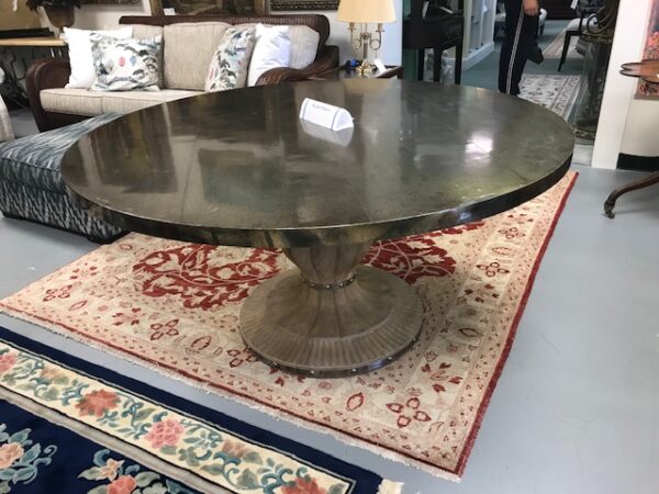 Alden Parkes Lyons Pedestal Base Dining Table - Image 3