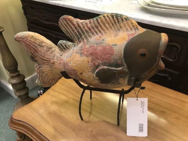 Large Pottery Fish