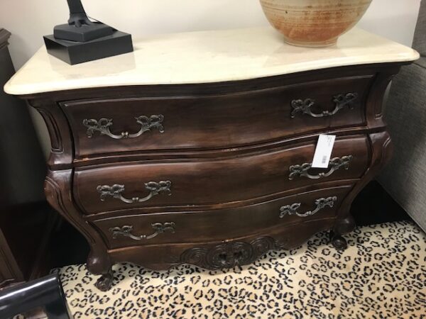 Marble Top Bombay Chest