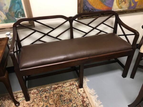 Chinese Chippendale Bench