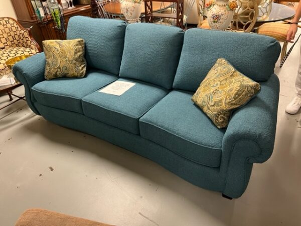 Market Sample Blue Couch