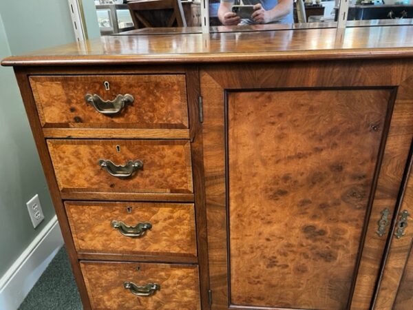 Georgian Style Walnut Buffet - Image 2