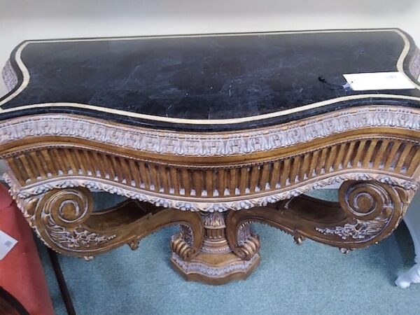 Maitland Smith Shell Carved Console - Image 4