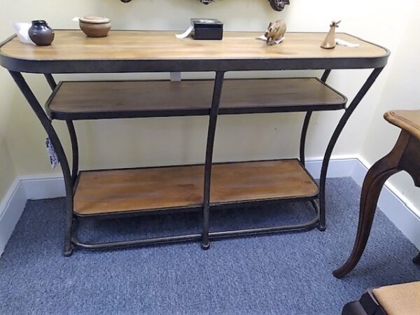 Wood Console Table