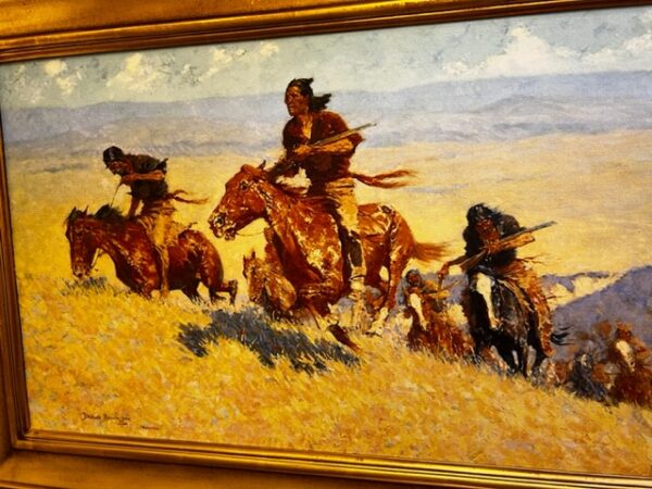 Indian Horse Painting - Image 2