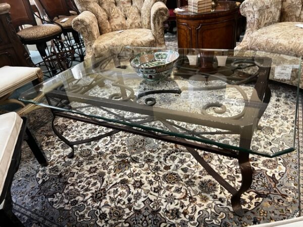 Glass Top Coffee Table - Image 3