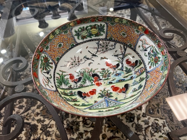 Antique Chinese Bowl - Southern Comforts Fine Furniture Consignments, Inc.