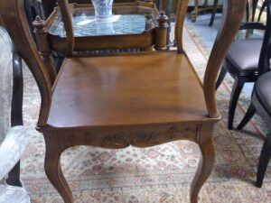 Cherry drawer side table