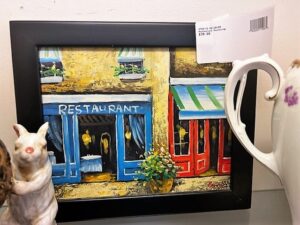 restaurant painting