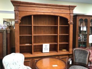 Gorgeous Light Brown Cabinet With Shelves