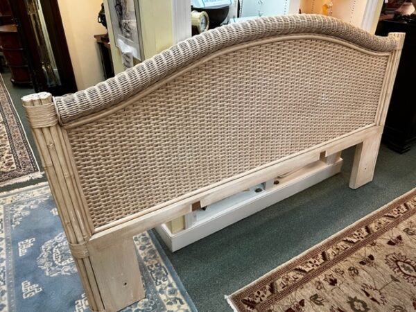 King Wicker Headboard