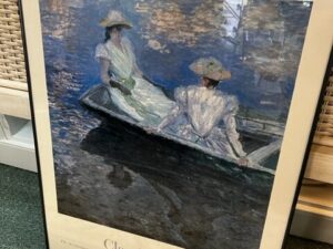 Chicago Art Institute Print Framed Monet Image