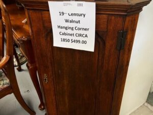 19th Century Hanging Corner Cabinet