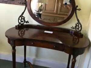 Picture of Vanity With Mirror Damage to Top