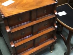 Light Brown Cabinet With Drawers