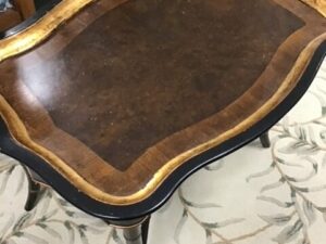 Coffee Table With Tray Damage Image