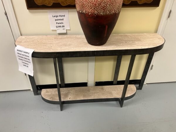 Hooker Stone/Metal Console - Image 2