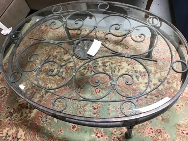 Glass Top Coffee Table - Image 2