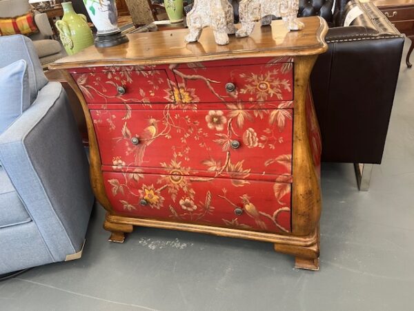 Red Bombay Chest